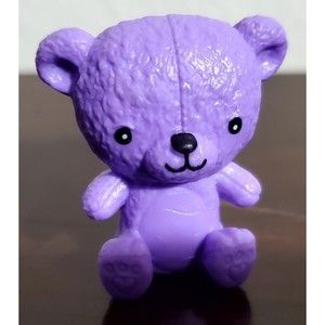Barbie Chelsea's Miniature Purple Teddy Bear Bedtime Replacement Toy